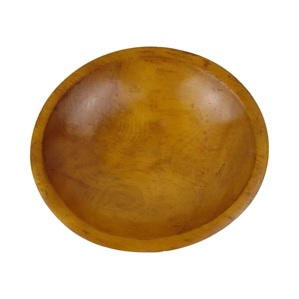 Munising Maple Primative Wood Bowl 9.25 X 8.25